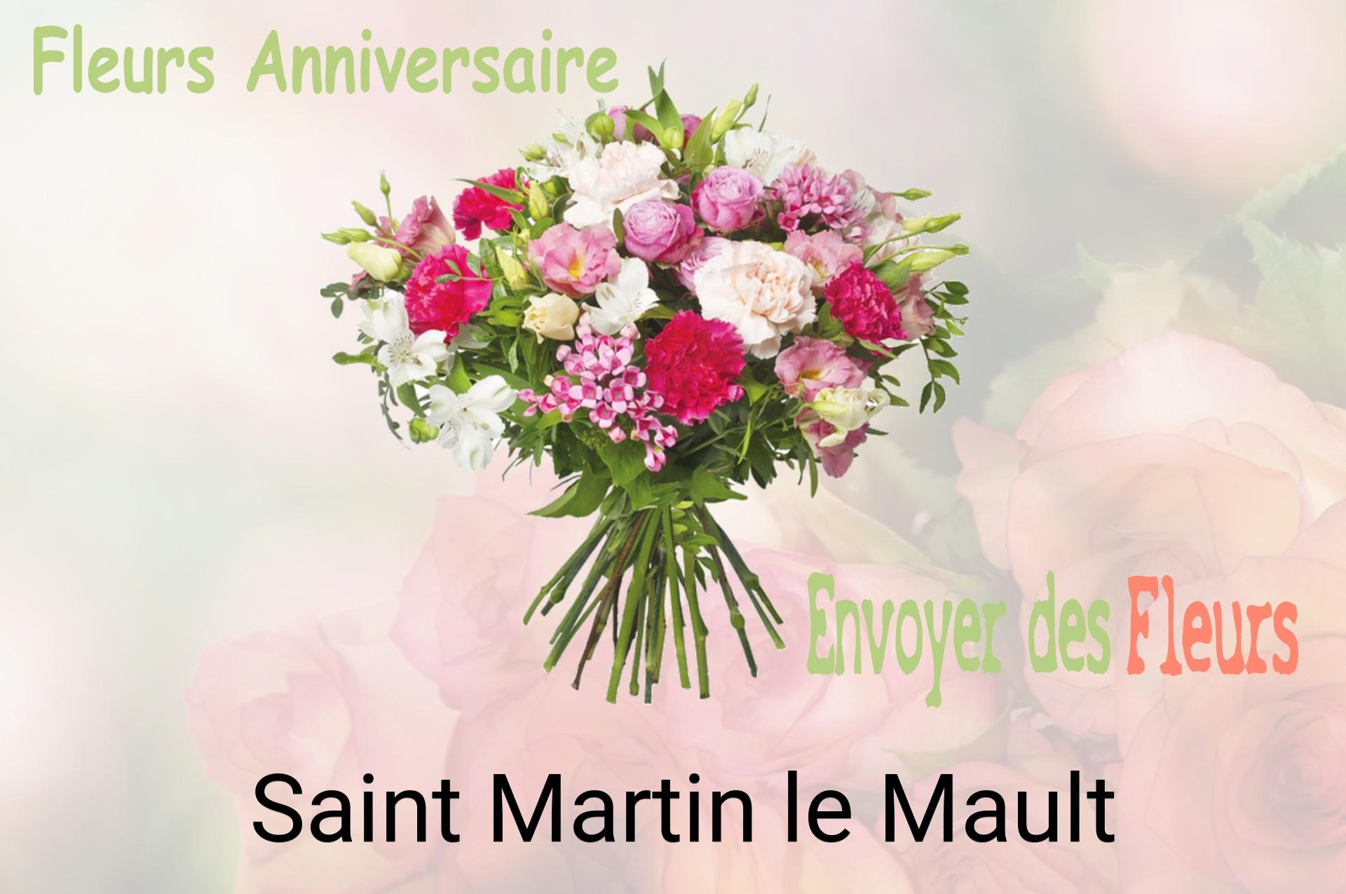 Bouquet de fleurs d’anniversaire livré à Saint-Martin-le-Mault