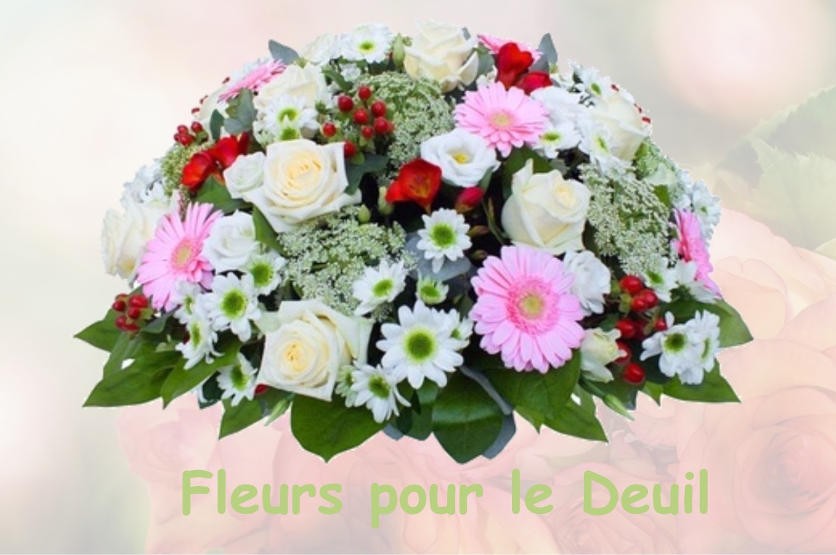 fleurs deuil SAINT-MARTIN-LE-MAULT